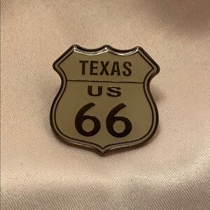 Texas US 66 Enamel Pin J041